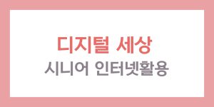 시니어 인터넷활용